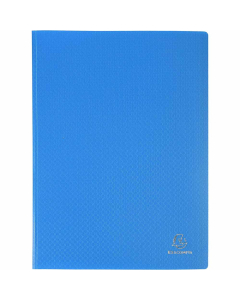 Protège documents polypro souple 20 vues A4 - Bleu clair