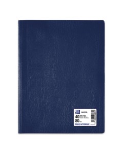 Protège-documents Hunter 40 pochettes coloris bleu