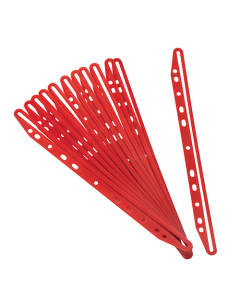 Pochette de 12 bandes Magi-clip rouge