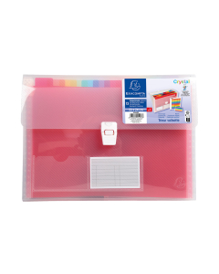 Trieur valisette crystal 13 compartiments – Format A4
