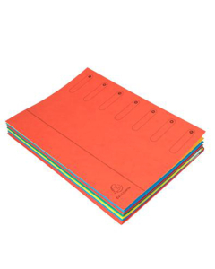Trieur 7 compartiments pour format A4 coloris assortis