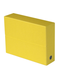 Boîte carton à archives 18/10 - 24x32x9cm jaune