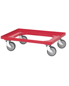 Chariot bac plastique Europe - 60 x 40 cm