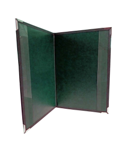 Porte-formulaire Marianne "mariage" - Vert anglais - 22 x 31,5 cm