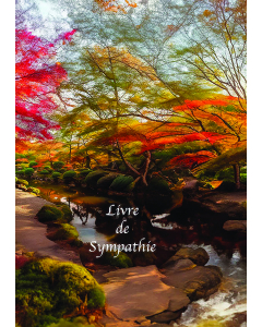 Registre de condoléances "Rivière" - 24 pages