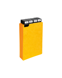 24 guides alphabétiques – Onglets métalliques – 148 x 105 mm