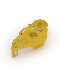 Recharge pour roller de colle non permanente repositionnable jaune 8.4mm x 16m