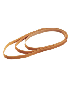 Boîte de 1kg de bracelets (élastiques) blonds larges longueur 70x5mm