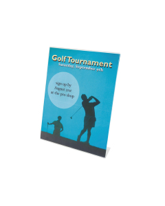 Porte-visuel incliné vertical A6