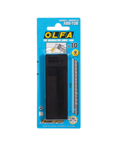 Etui de 10 lames noires OLFA 9mm