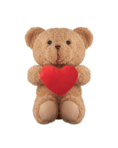 PELUCHE OURSON COEUR SNUGG PERSONNALISÉ