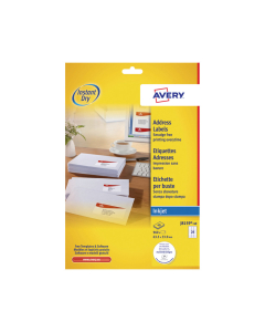 1400 étiquettes adresse - 33,9 x 99,1 mm - Blanc - Jet d'encre