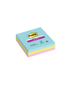 3 blocs - Super sticky lignés 100 x 100 mm - Collection cosmic