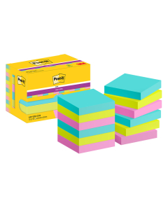 12 blocs notes super sticky - 47 x 47 mm - Collection cosmic