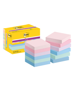 12 blocs notes super sticky - 47 x 47 mm - Collection soulful