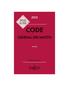 Code Général des Impôts Dalloz 2023