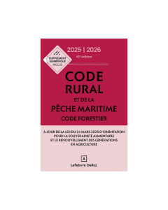 Code rural et de la pêche maritime - Code forestier 2024