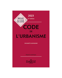 Code de l'Urbanisme Dalloz 2023
