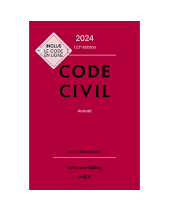Code Civil Dalloz Edition 2024