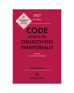Code de la commande publique Dalloz - Édition 2026