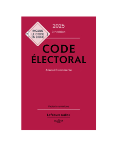 Code électoral Dalloz Edition 2024