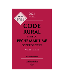 Code rural et de la pêche maritime - Code forestier 2024