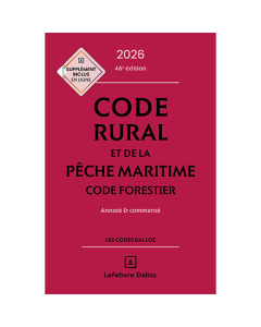 Code rural et de la pêche maritime - Code forestier 2024
