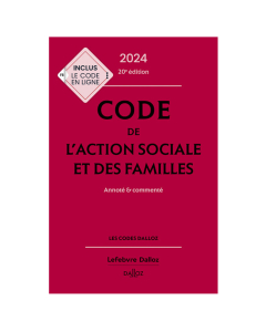 Code de l'action sociale et des familles 2024
