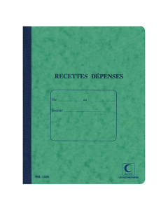 Piqûre - Recettes/Dépenses - L.17 x H.22 cm 80 Pages
