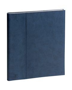 Agenda Eurotime 27S spiralé Duo KAA bleu - 21x27cm. Semainier janvier à décembre.