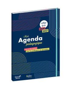 Agenda sept-sept PEDAGOGIQUE  21x29,7 cm. 12 mois. Couverture Papier / Carton Multicolore