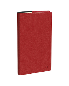 Agenda Italnote S sans mémo - 8,8 x 17 cm - Bordeaux