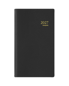 Agenda Interplan - 9 x 16 cm - Génova Noir