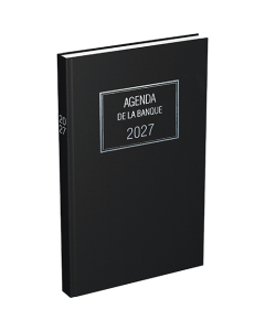 Agenda de Banque - Modèle Long - 2 volumes - 14 x 35 cm