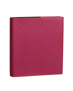 Agenda Exécutif® Club avec mémo - 16 x 16 cm - Framboise