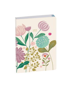 Carnet EASY DAY 21 15x21 cm. 12 mois. Couverture Mini labo ivoire