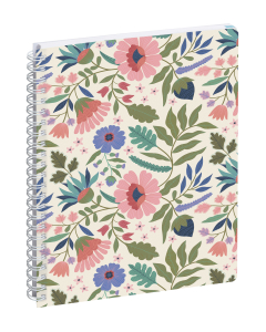 Agenda  EASYTIME 21 S 15x21 cm. 12 mois. Couverture Mini labo Ivoire