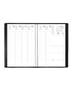 Agenda Semainier Spirale - 16 x 24 cm