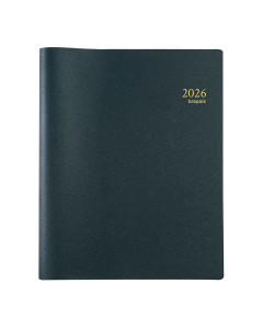 Agenda Oméga 27 - 21 x 27 cm - Génova Noir