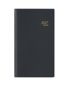 Agenda Notaplan - 9 x 16 cm - Génova Noir