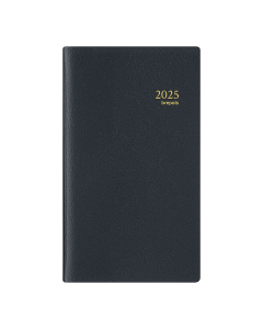 Agenda Notaplan - 9 x 16 cm - Génova Noir