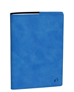 Agenda millésimé TOSCANA PRESIDENT 21 x 27 cm. 13 mois mois. Couverture Toscana Bleu Cobalt