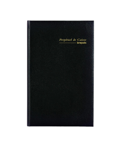 Agenda Perpétuel - Caisse - 14 x 22 cm - Noir