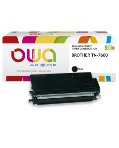 Brother - remanufacturé - Toner TN7600 - Noir - 6 500 pages