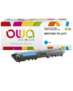 Brother remanufacturé - Toner TN247 - Cyan - 2 300 pages