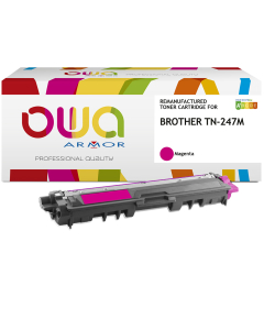 Brother remanufacturé - Toner TN247 - Magenta - 2 300 pages