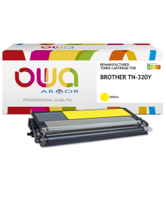 Brother remanufacturé - Toner TN320 - Jaune - 1 500 pages