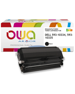 DELL Remanufacturé - Toner 593-10334/10335 -Noir - 6 000 pages