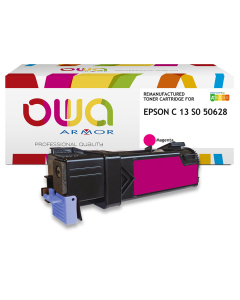 Epson remanufaturé - Toner C13 S0 50628 - Magenta - 2 500 pages