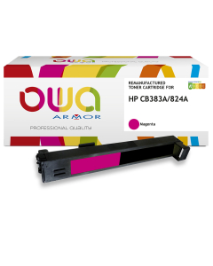HP remanufacturé - Toner CB383A - Magenta - 21 000 pages